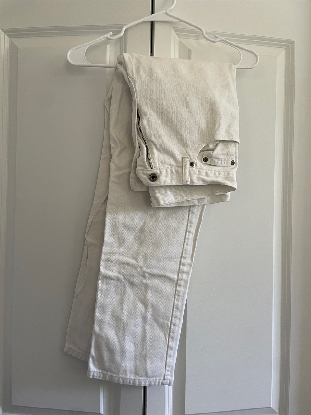 L.L. Bean White Women's Denim Jeans